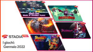 Annunciati i giochi di Stadia Pro di gennaio 2022