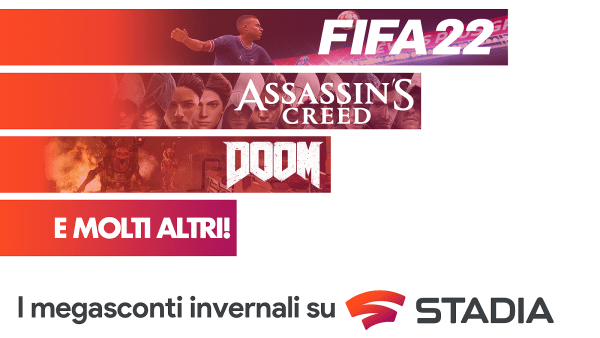 I mega sconti invernali su Google Stadia