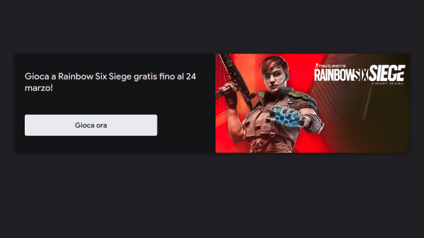 Rainbow Six Siege gratis su Stadia