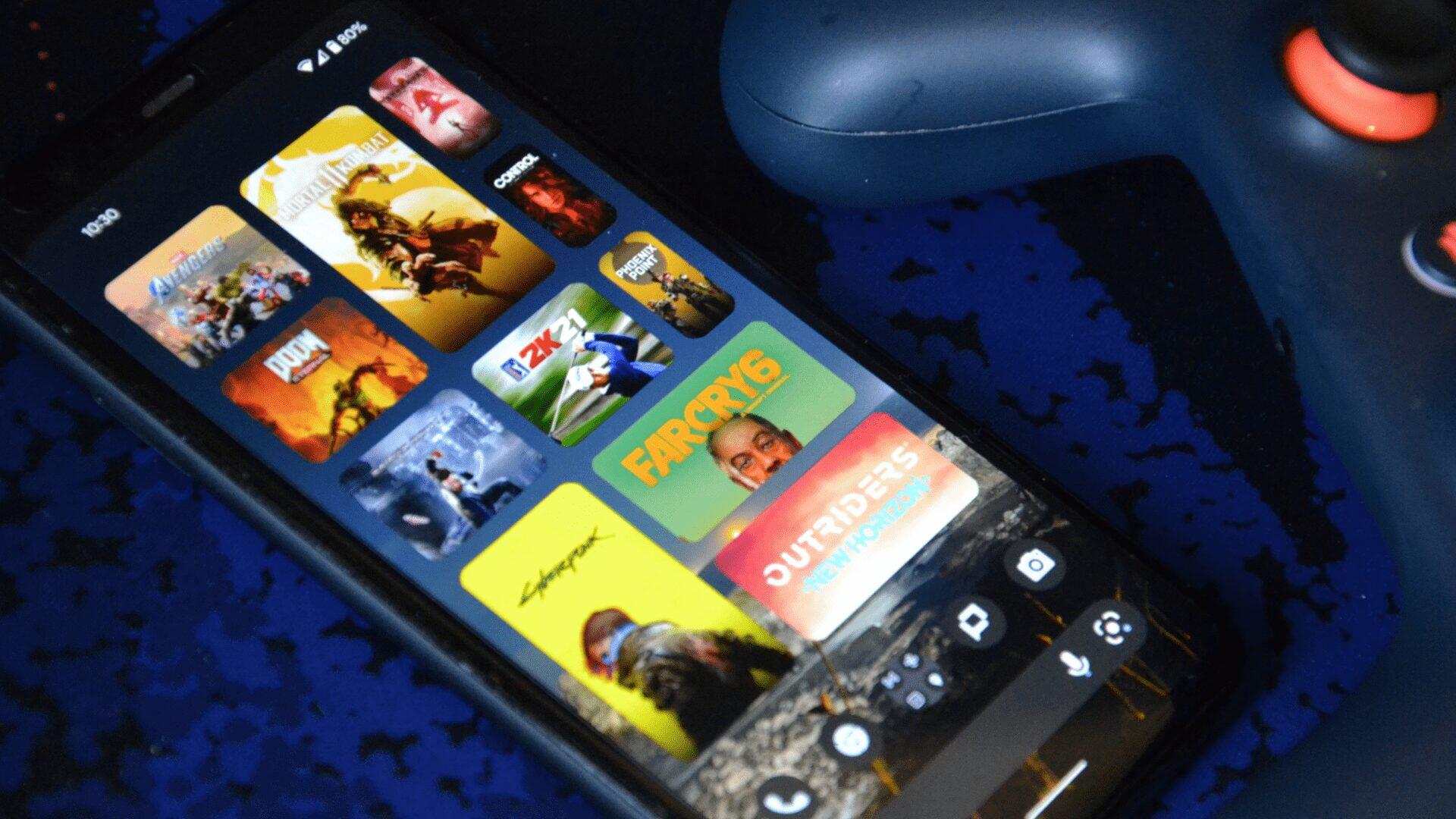 I giochi Stadia nell'homepage Android grazie ad Action Blocks