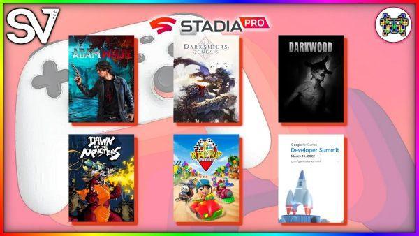 I giochi in Stadia Pro di Marzo 2022 e le ultime novità su Stadia