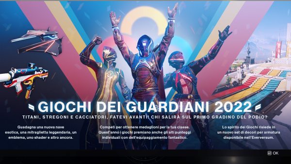 Destiny 2 - I Giochi dei Guardiani