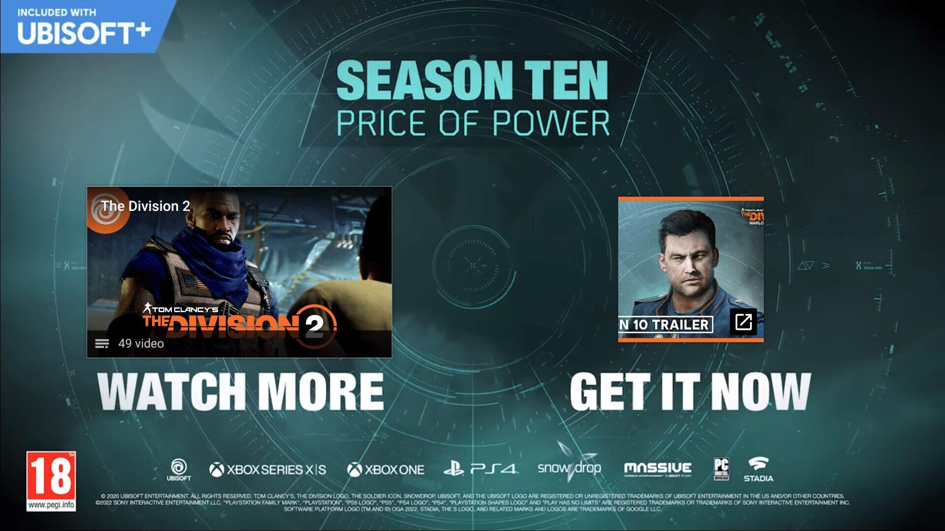 The Division Season 10
