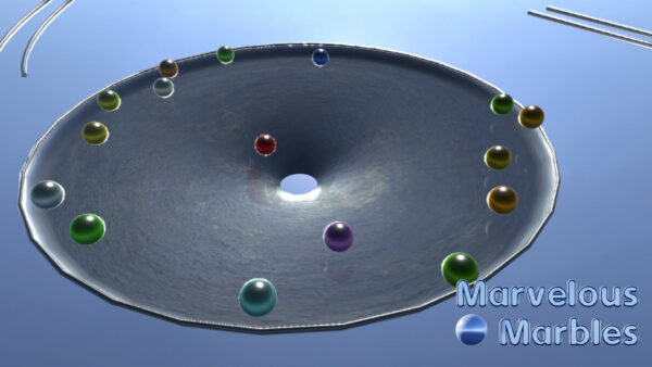 Il creatore di piste per biglie Marvelous Marbles è disponibile oggi su Steam, per Windows, Linux e in VR!