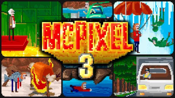 Annunciati i nuovi livelli di McPixel 3