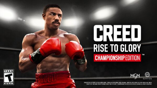 CREED: RISE TO GLORY – CHAMPIONSHIP EDITION, ispirato al film di successo della MGM CREED III, arriva oggi su PlayStation VR2 (PS VR2) e Meta Quest 2.