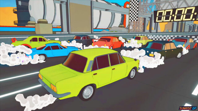 Sunrise GP, lanciato su Nintendo Switch!