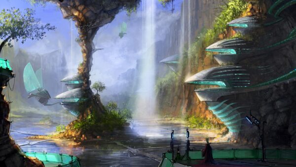 Il bellissimo e accogliente gioco di creazione di sopravvivenza Solarpunk in arrivo su PC e console