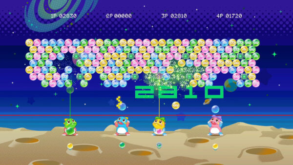 Puzzle Bobble Everybubble! vs Space Invaders