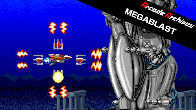 Annuncio della data di uscita di Arcade Archives MEGABLAST