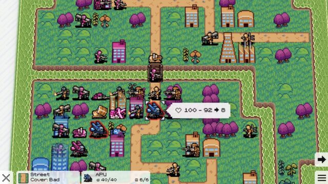 Athena Crisis, un gioco di strategia a turni moderno e retrò, pubblicato da Null Games
