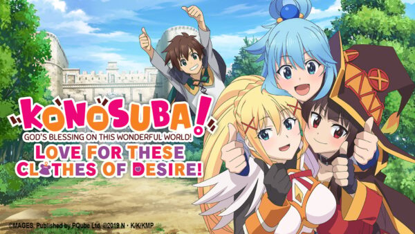 ‘KONOSUBA – La benedizione di Dio su questo meraviglioso mondo! Amore per questi vestiti del desiderio!’ In arrivo in Occidente su Steam, Nintendo Switch e PlayStation 4!