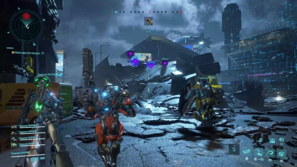 Exoprimal gameplay
