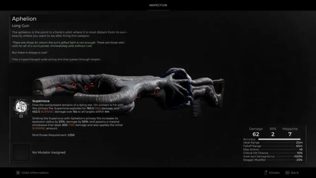 Come ottenere Aphelion in Remnant 2