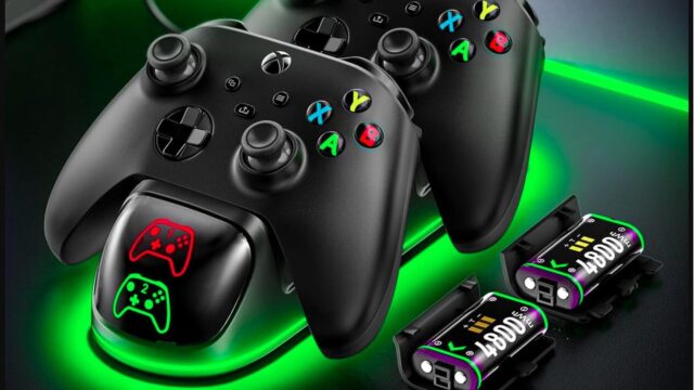 OIVO Controller Charger per Xbox One/S/X/Elite