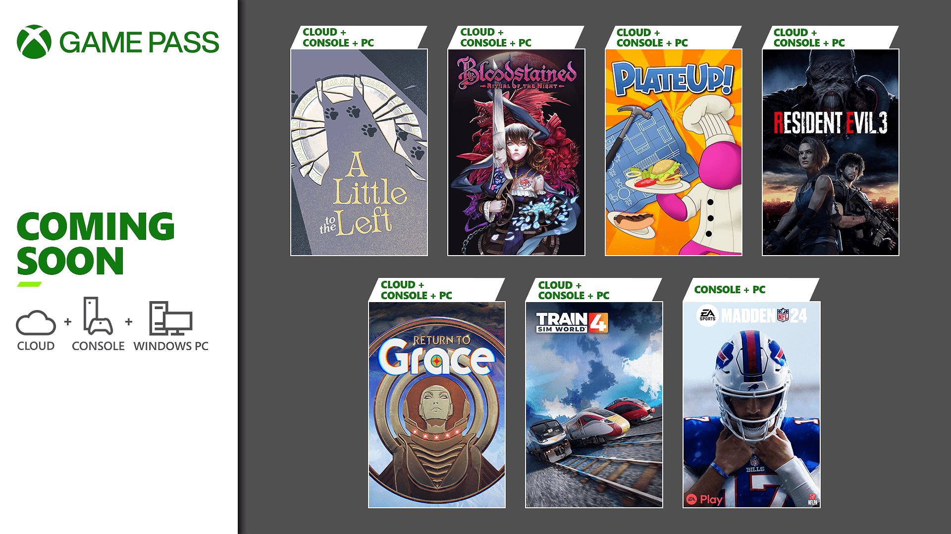 Xbox Game Pass - Febbraio 2024
