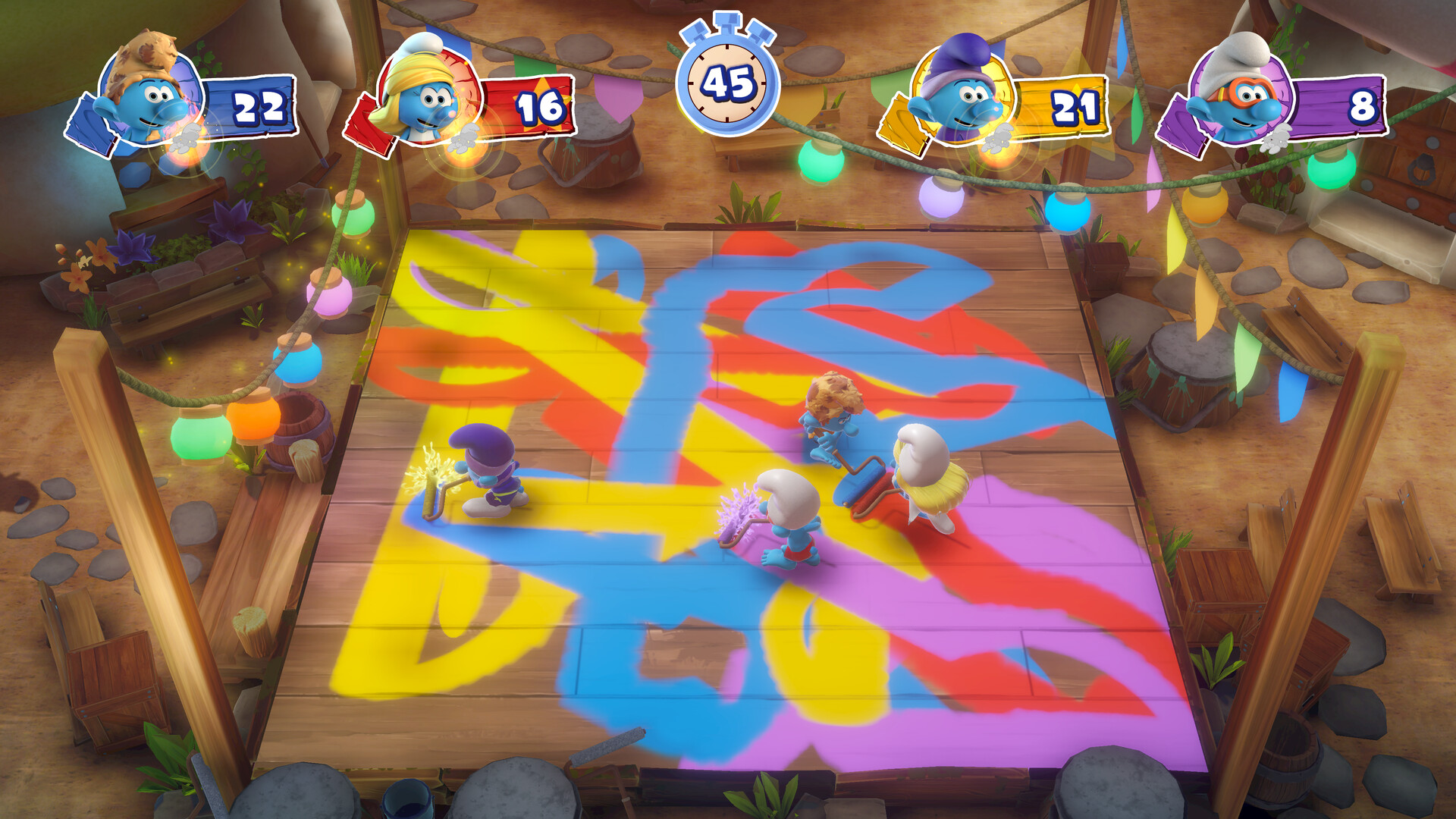 I Puffi - VIllage Party