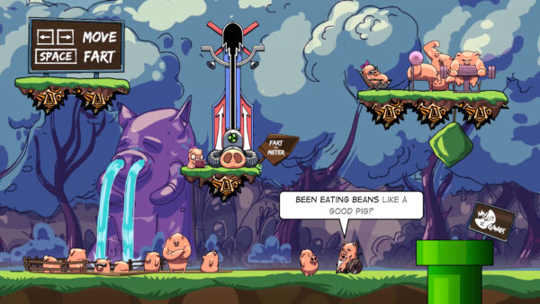 Tales From The Arcade: Fartmania, è ora disponibile su PC e Nintendo Switch