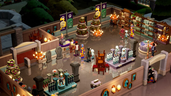 Two Point Museum incontra Vampire Survivors in un’update gratuita: un mix horror e creatività nel Digiverse