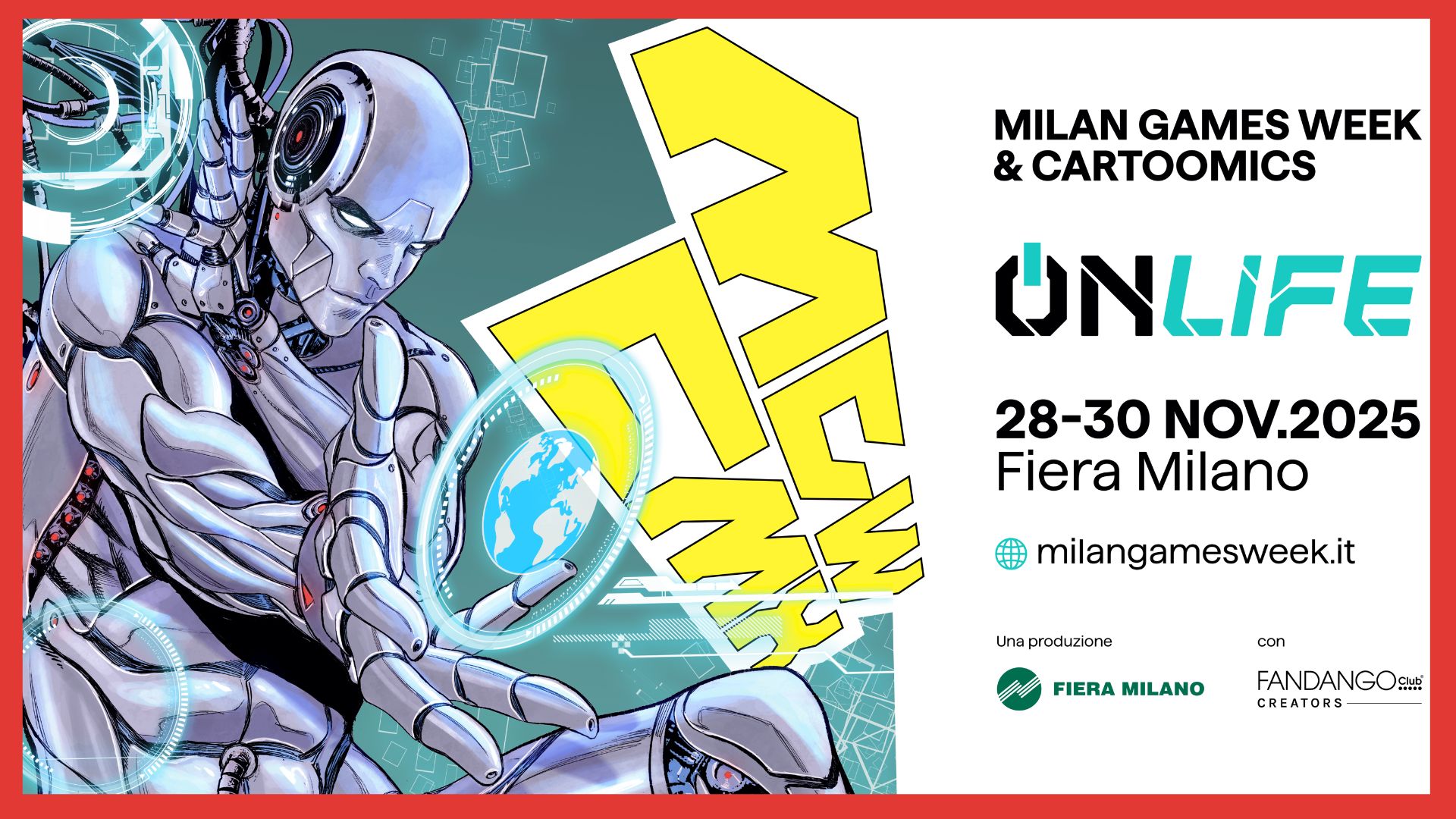 MILAN GAMES WEEK & CARTOOMICS 2025