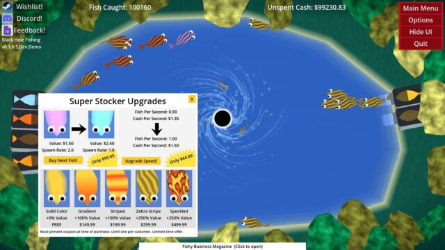 Black Hole Fishing: L’Idle Game che Rivoluziona la Pesca su Steam