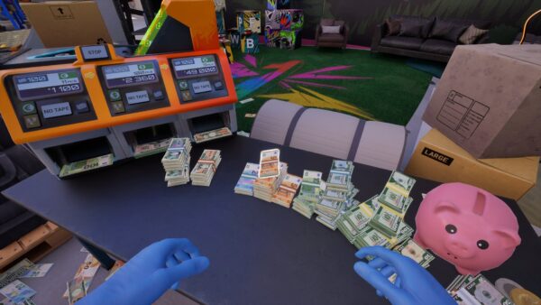 Cash Cleaner Simulator: Console e DLC LOUD AND LOADED in Anticipo