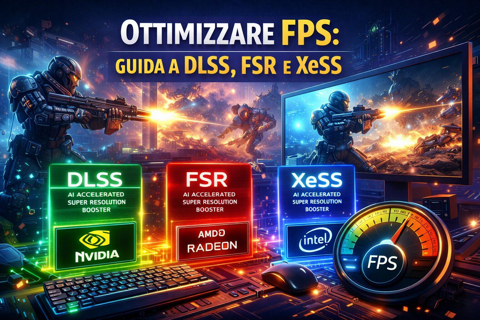 Confronto tra DLSS, FSR e XeSS per ottimizzare FPS