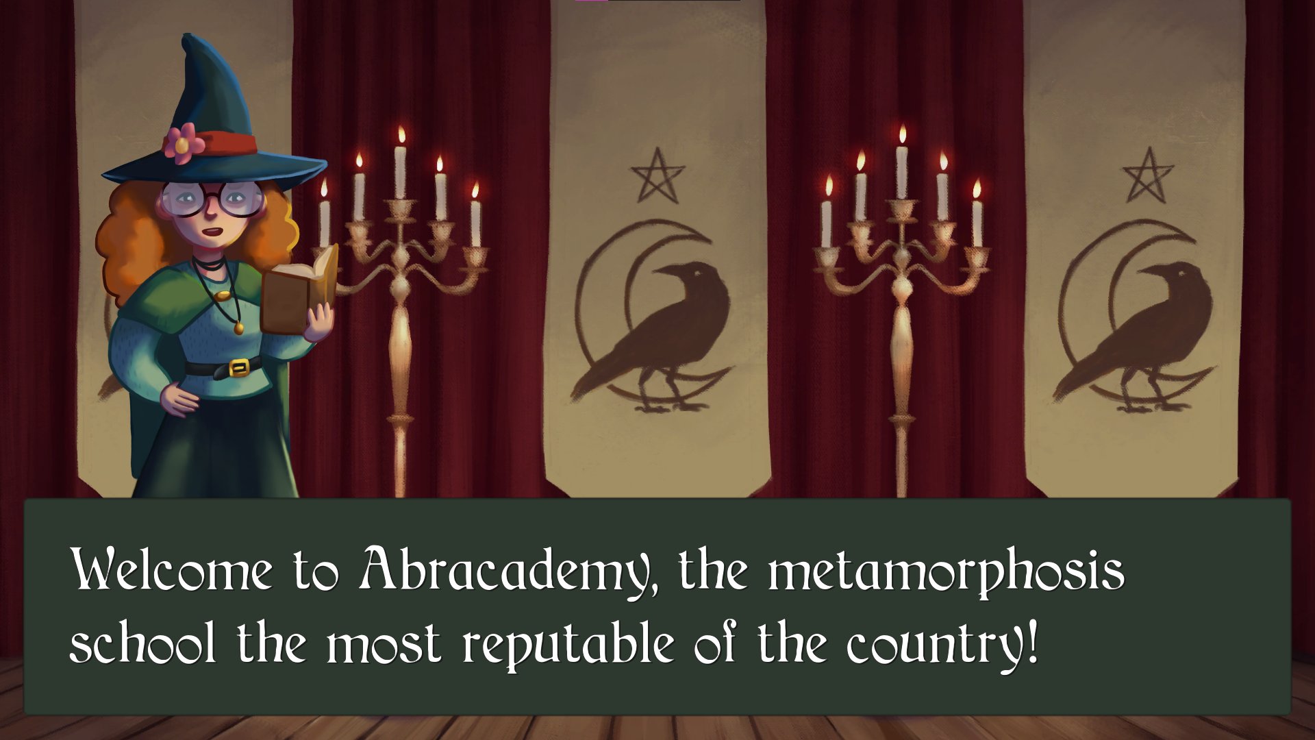 Immagine di gioco di Abracademia, un mago personalizzato in una scuola di magia
