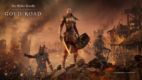 Screenshot di gameplay di Alea, un brawler arena con due personaggi che si affrontano in un'ambientazione futuristica.