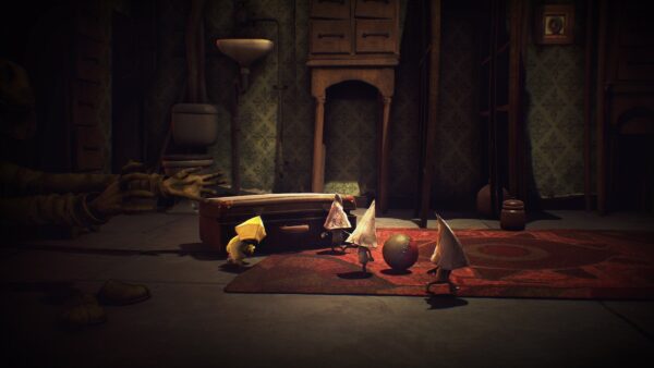 Il protagonista Bobo in un livello verticale del platform 3D Bobo and the Chest of Nightmares