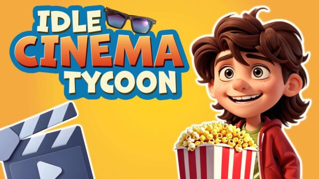 Schermata di gioco in pixel art di Cinema Theater Tycoon