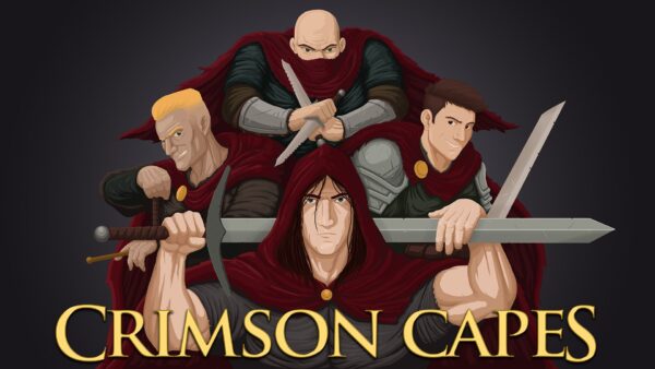 Crimson Capes combattimento 2D pixel art con Milon the Tempest