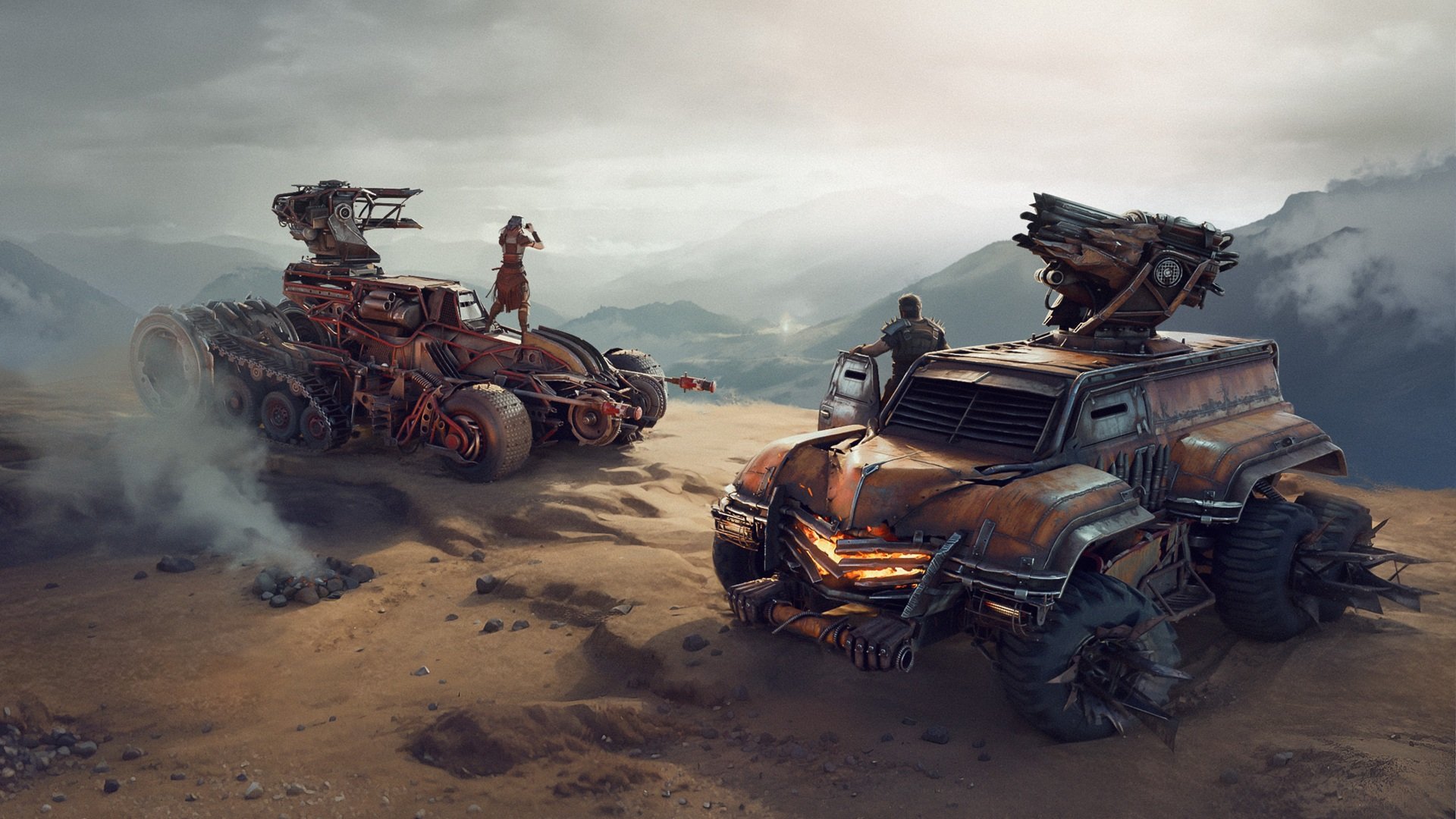 Veicoli corazzati in combattimento nell'aggiornamento Playing with Fire di Crossout