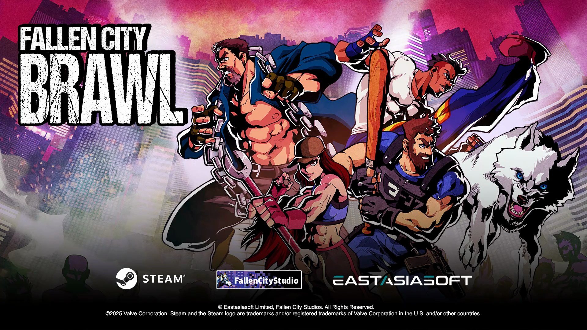 Le due edizioni fisiche di Fallen City Brawl per PlayStation 5 e Nintendo Switch