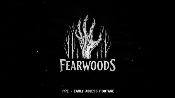 Una scena di gameplay di Fearwoods con i giocatori nella foresta