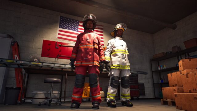 Equipaggiamento Fire-Dex AeroFlex e stivali FDXR100 nel DLC di Firefighting Simulator Ignite