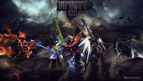 Artwork ufficiale di MU Online che mostra la classe Rune Mage potenziata