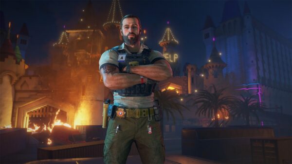 Gameplay di World War Z: Aftermath Sin City Apocalypse DLC con zombi tra le luci al neon di Las Vegas