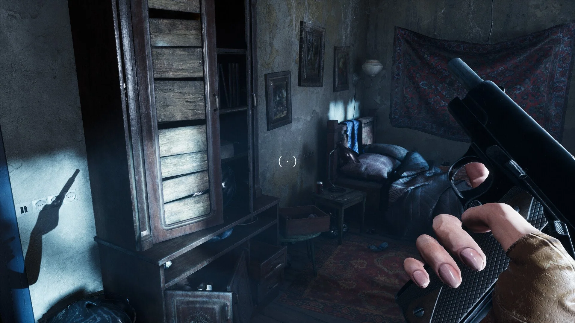 Un momento iconico del gameplay di Ebola Village