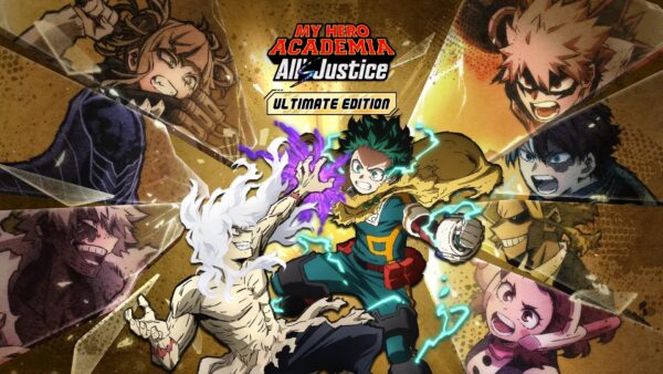 Gameplay di My Hero Academia All's Justice durante uno scontro tra Deku e Shigaraki