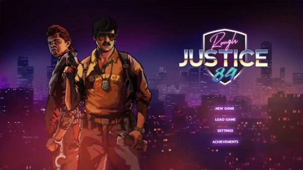 Jim Baylor osserva la mappa della città in Rough Justice: '84