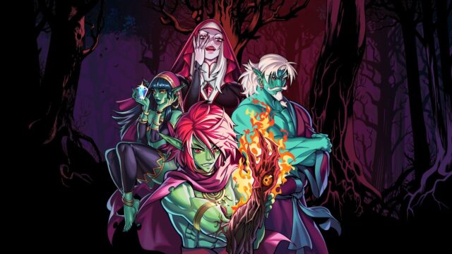 Immagine di gameplay di The Last Phoenix, un goblin con un guanto di fuoco in un ambiente dark fantasy