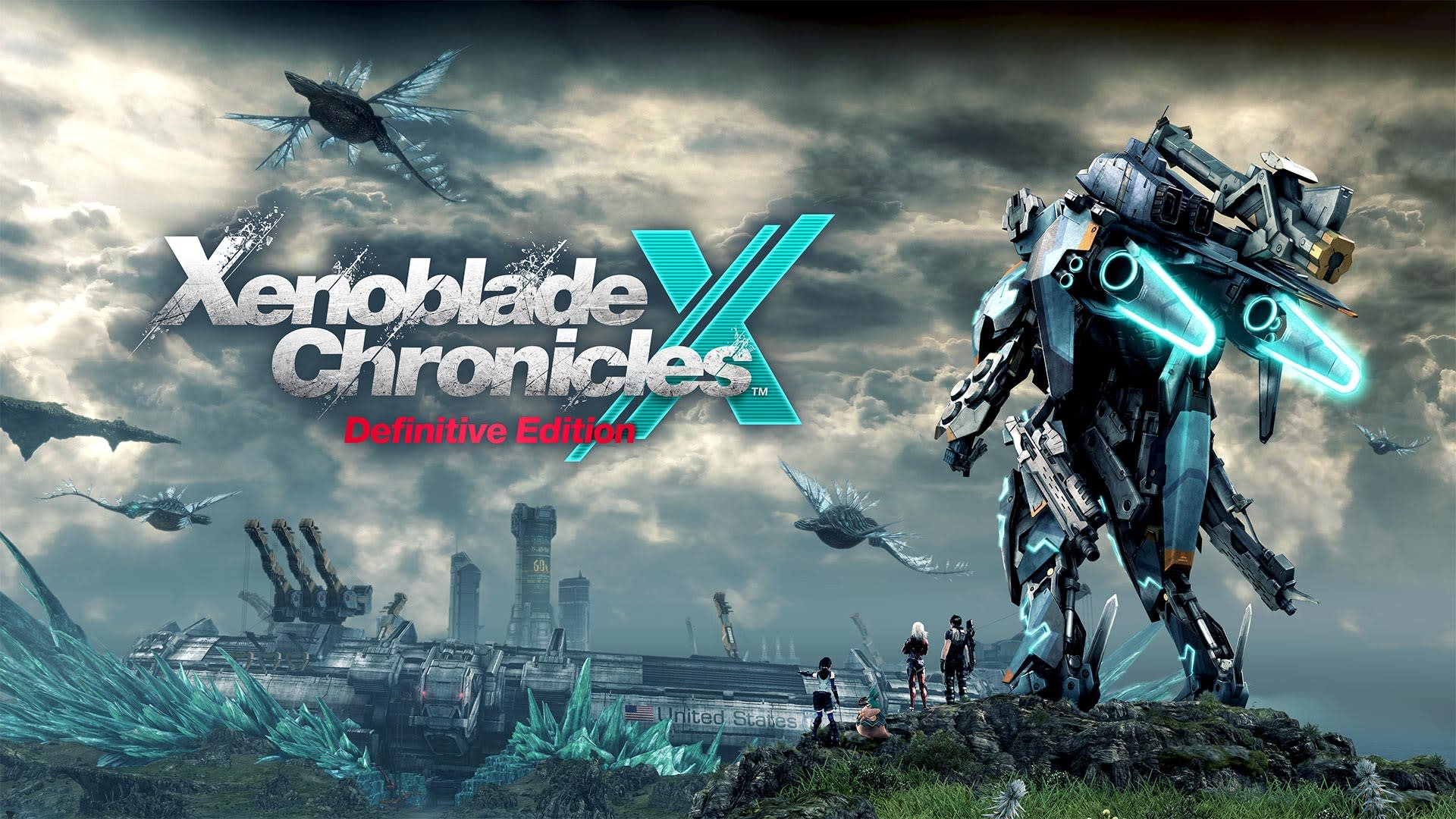 Screenshot di gameplay di Xenoblade Chronicles X: Definitive Edition su Nintendo Switch 2 con uno Skell