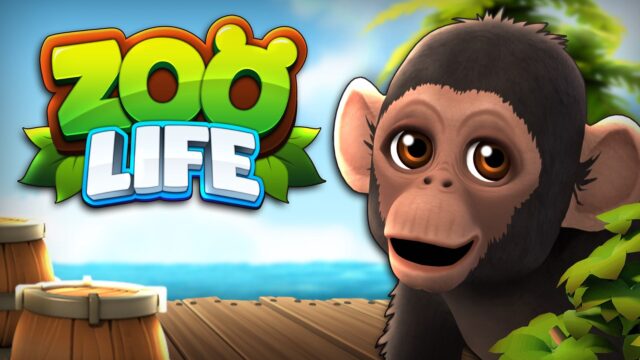 Uno screenshot di Zoo Life Simulator che mostra la gestione del parco in prima persona