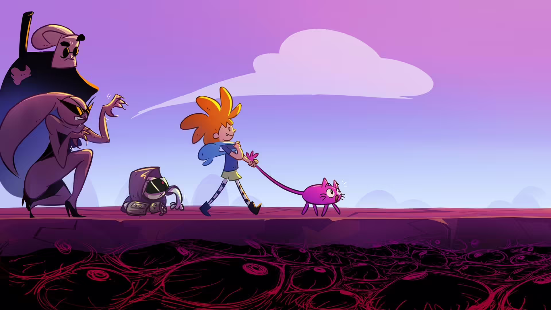 Screenshot di Apopia Sugar Coated Tale con la protagonista Mai