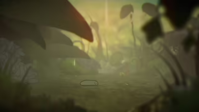 Screenshot di gameplay di It All Began With a Bug, con un insetto che esplora una torre misteriosa.