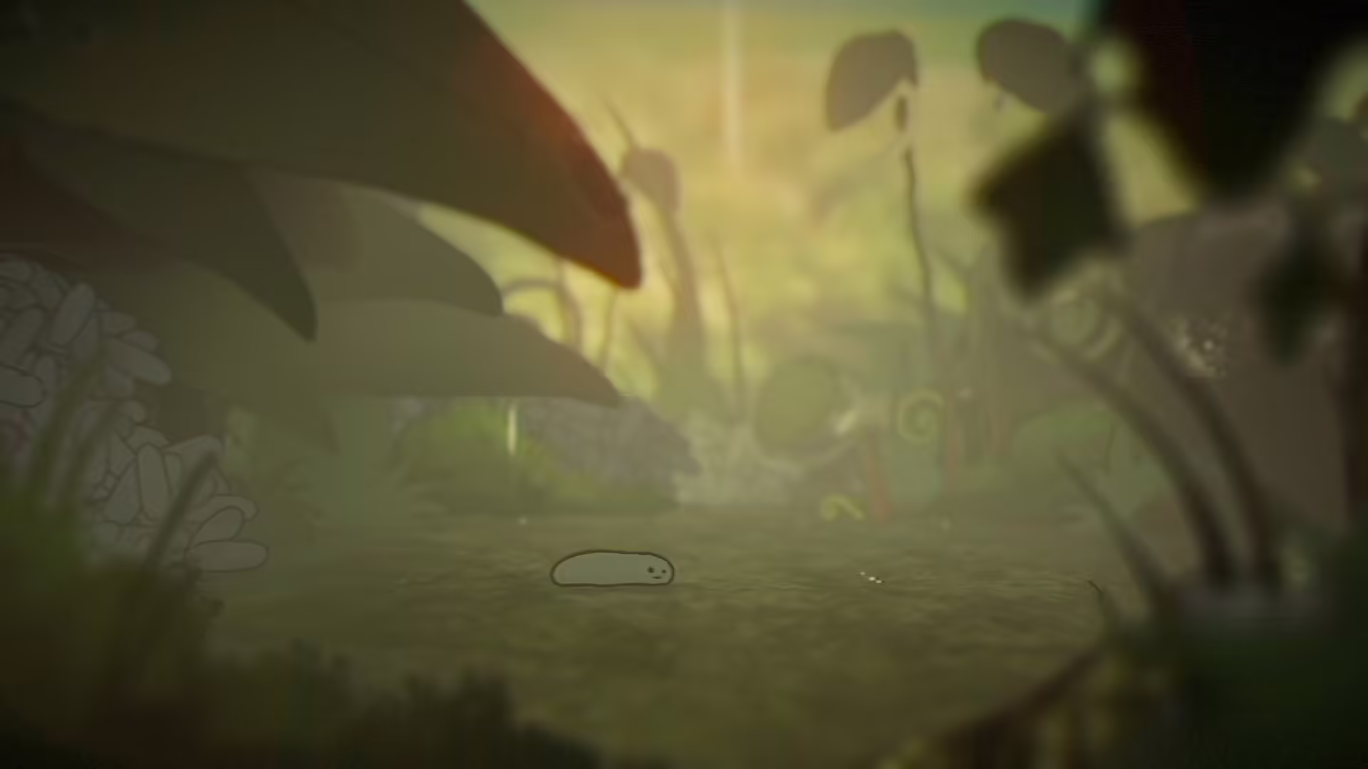 Screenshot di gameplay di It All Began With a Bug, con un insetto che esplora una torre misteriosa.