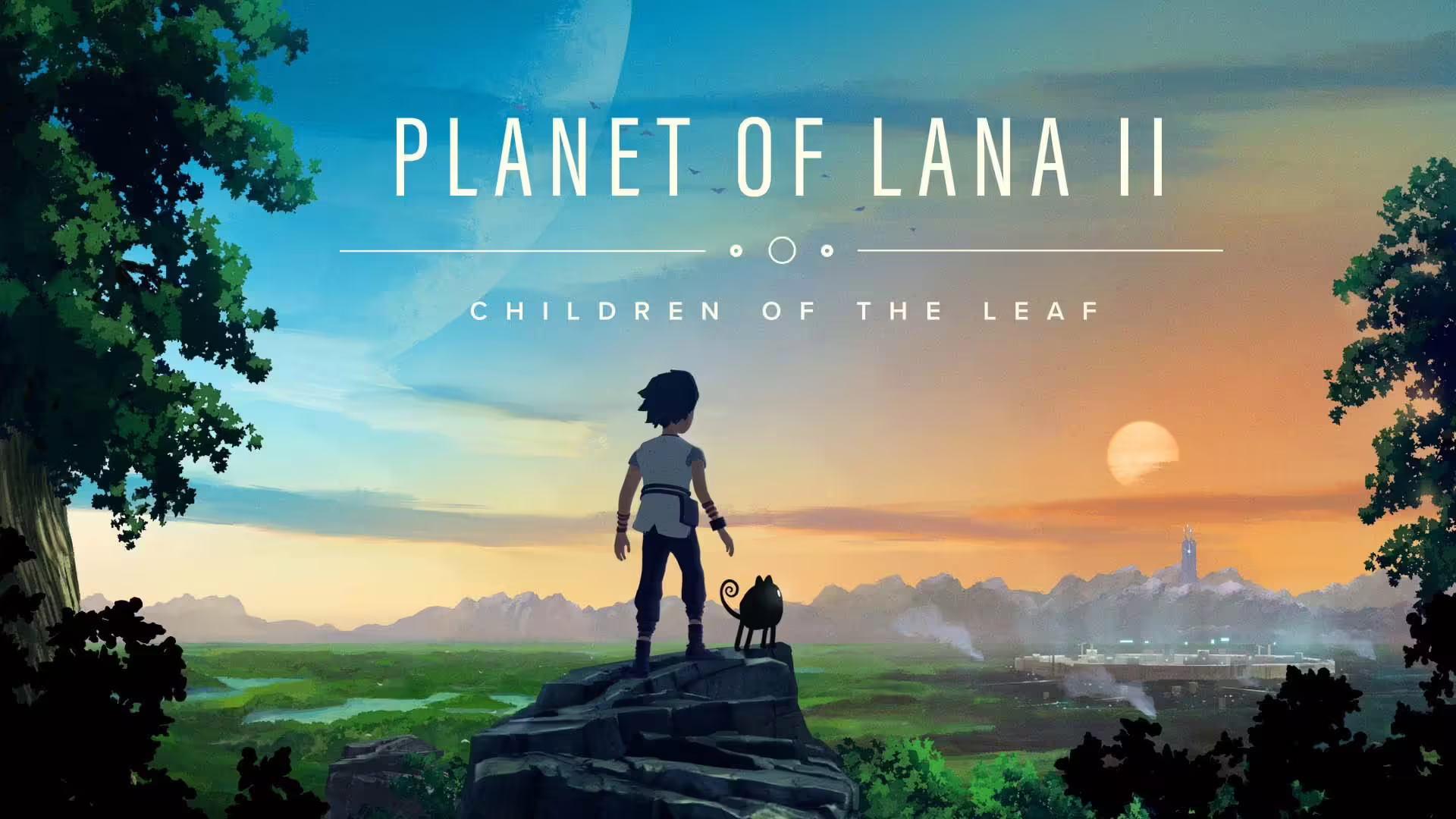 Lana e Mui esplorano una foresta aliena rigogliosa in Planet of Lana 2