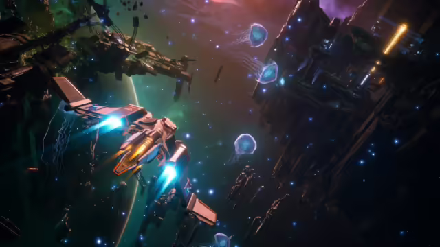 Illustrazione concettuale del prossimo progetto Everspace di Rockfish Games