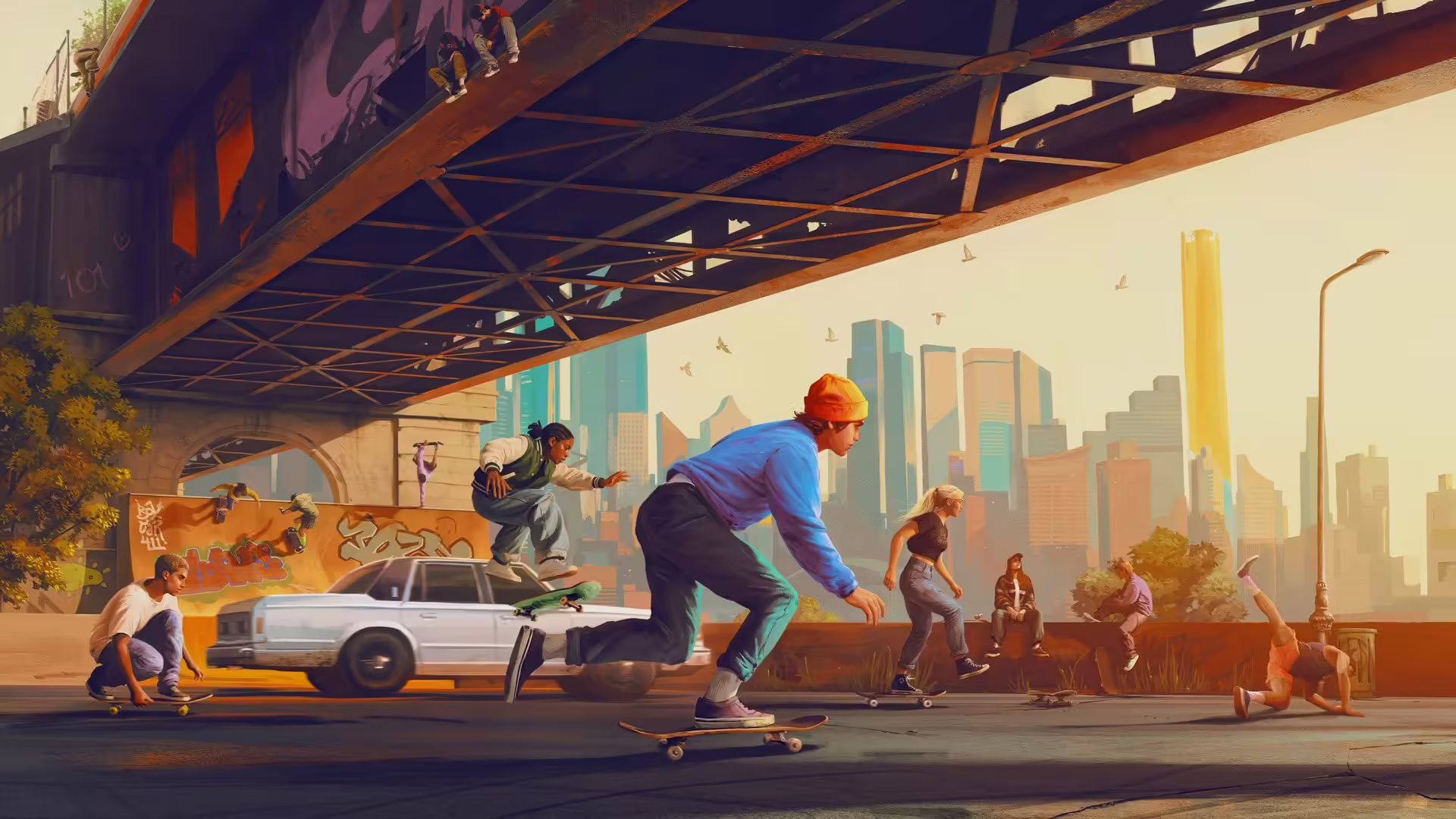 Immagine della nuova Isola di Grom in skate. Stagione 3